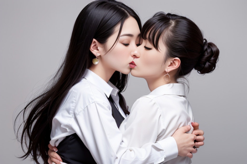 百合キス