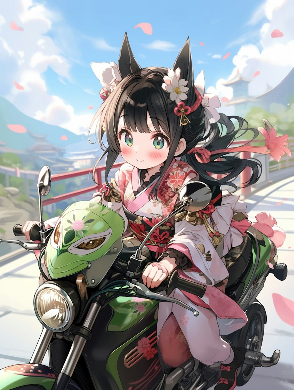 バイクっ娘