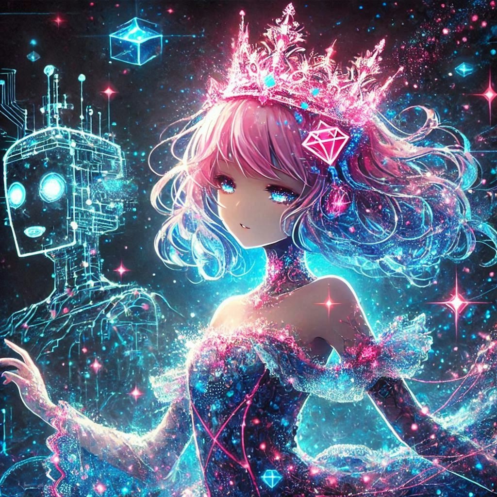 Wireframe Princess