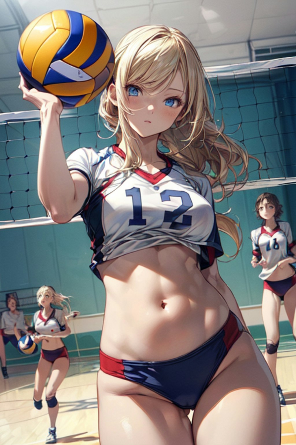 (NSFW) OC Volleyball Player Olivia 02