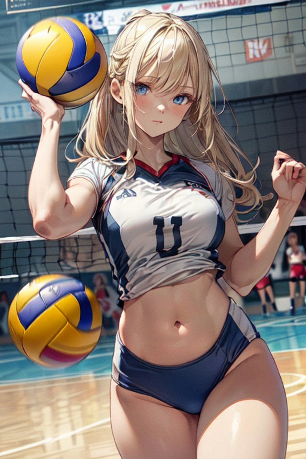 (NSFW) OC Volleyball Player Olivia 02