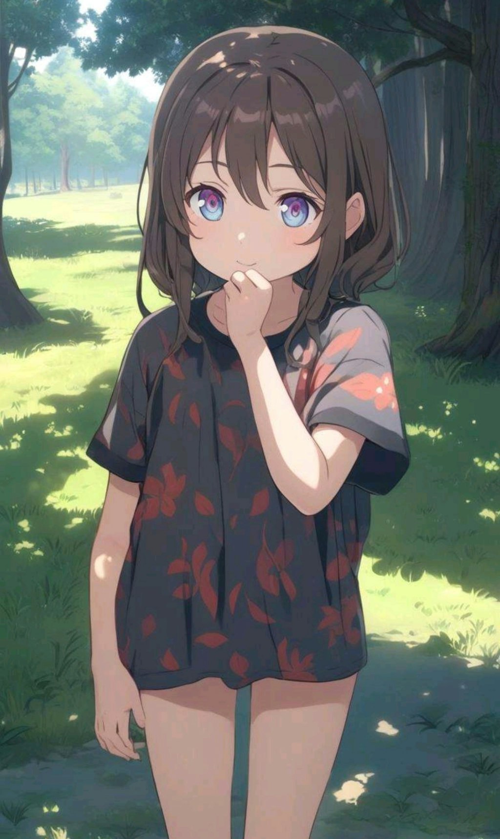 生足魅惑の小さな女の子