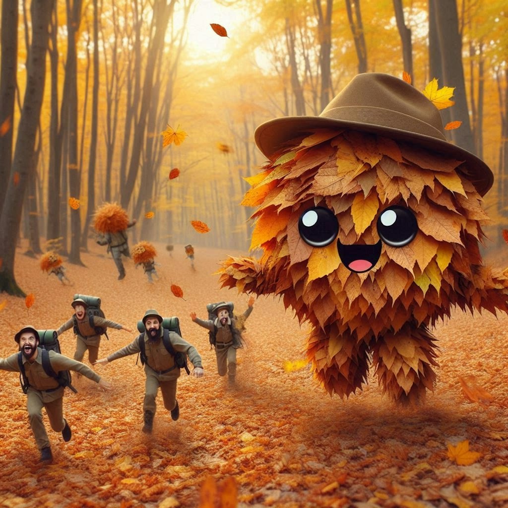 The Autumons and hikers