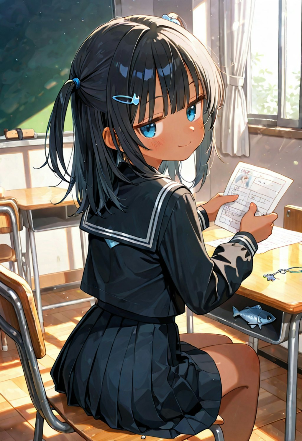 うちの看板娘🐟