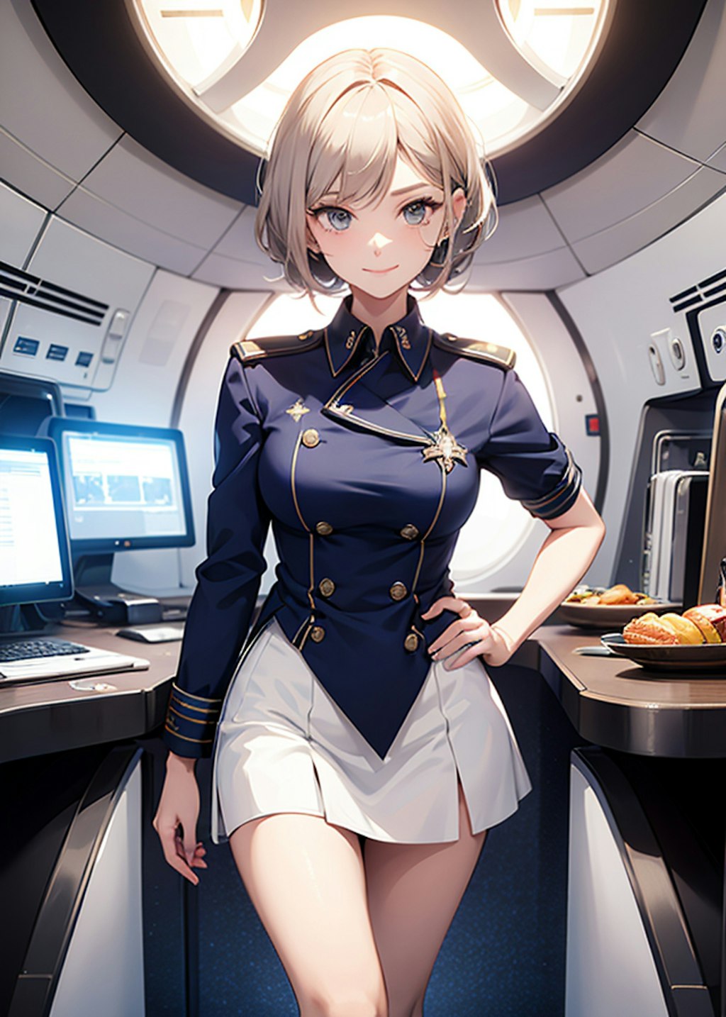 宇宙船のCAさん