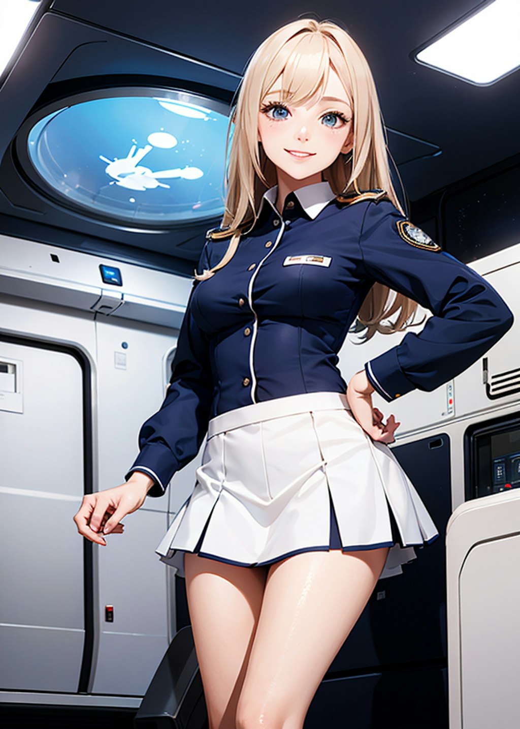 宇宙船のCAさん