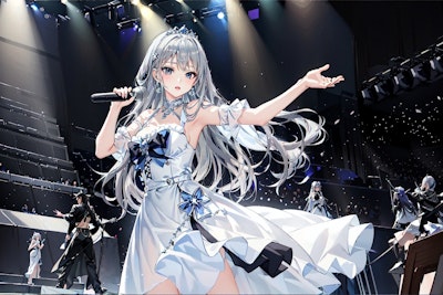 ステージの歌姫