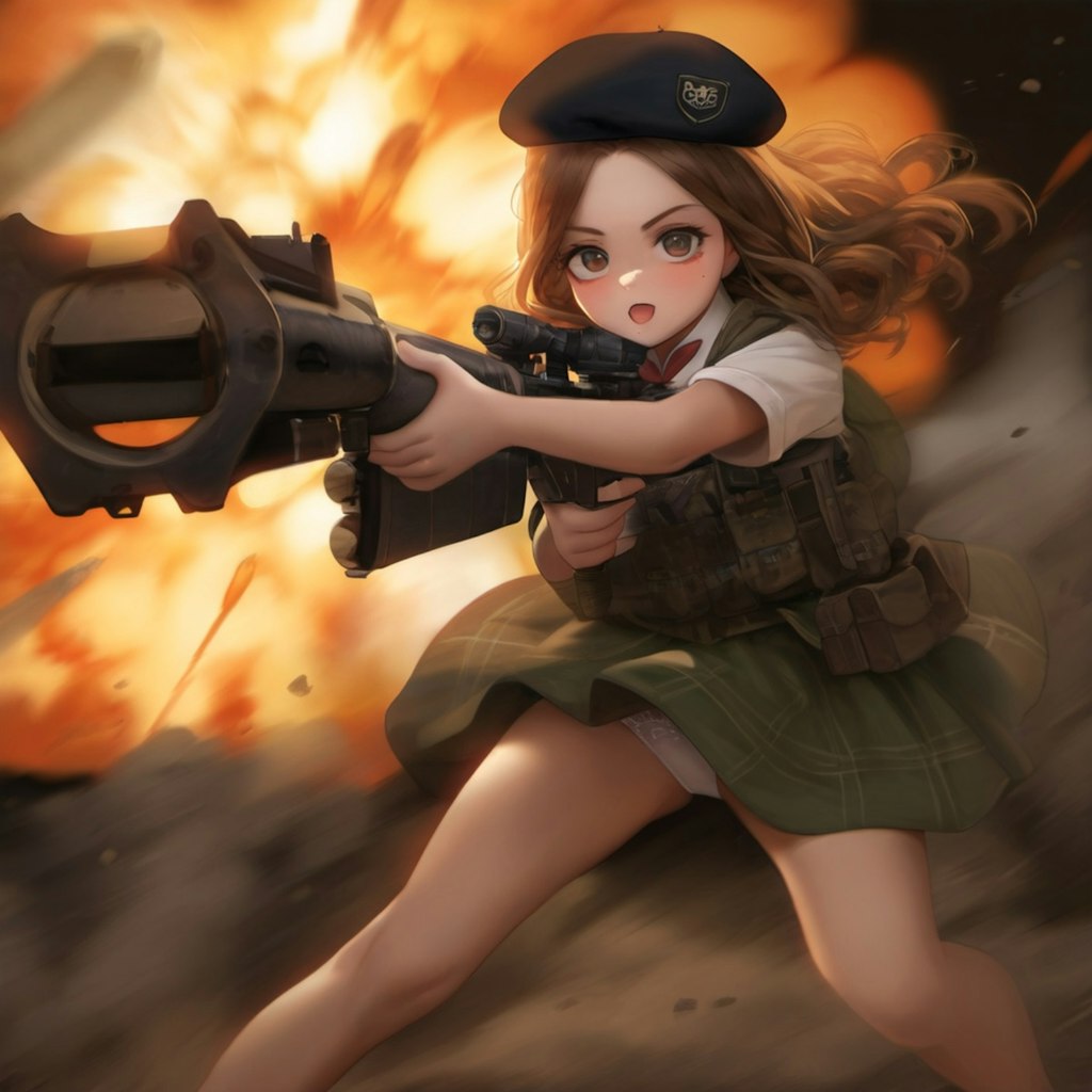 戦火の少女兵