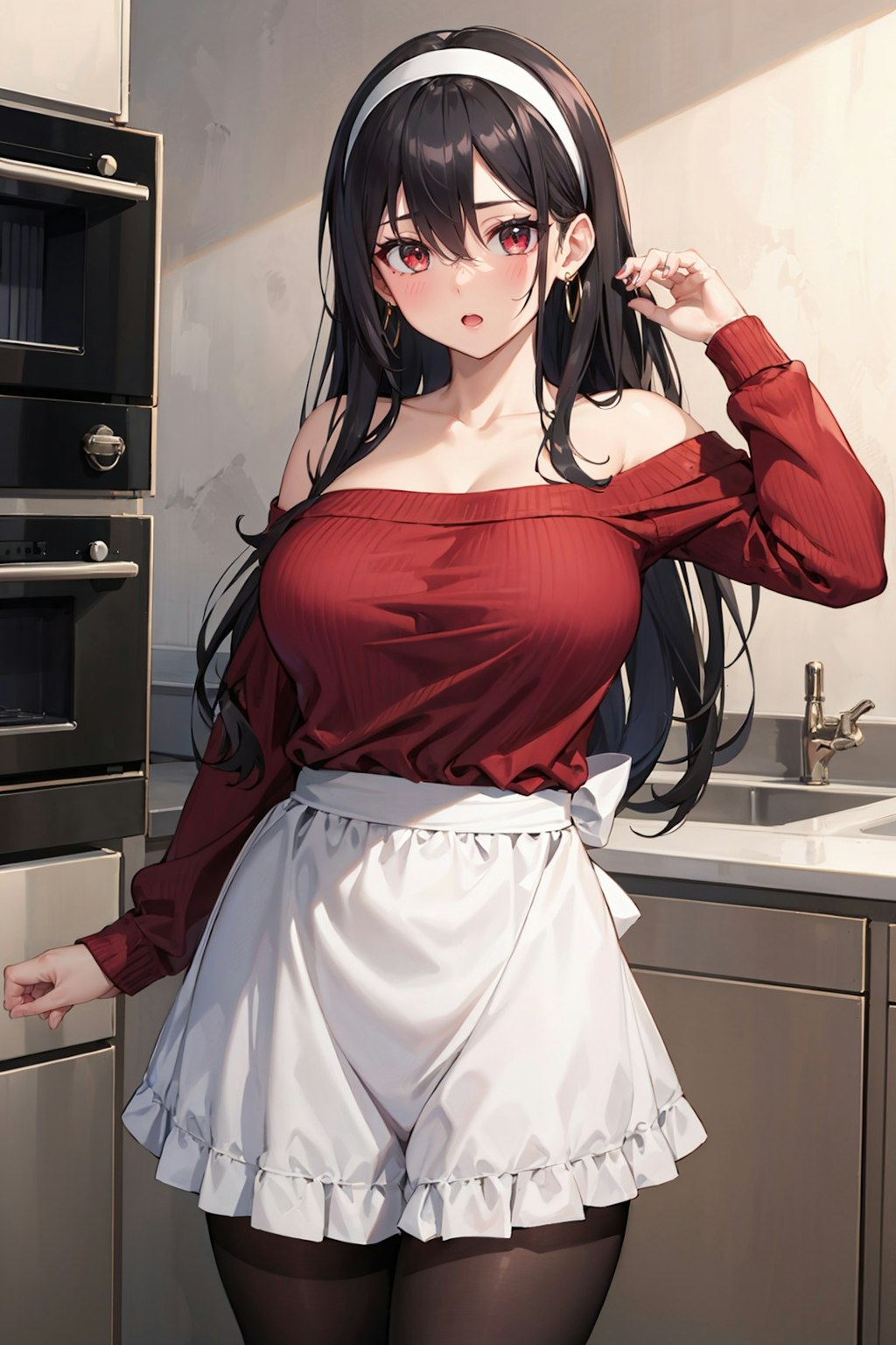 黒髪巨乳さん_02_私服