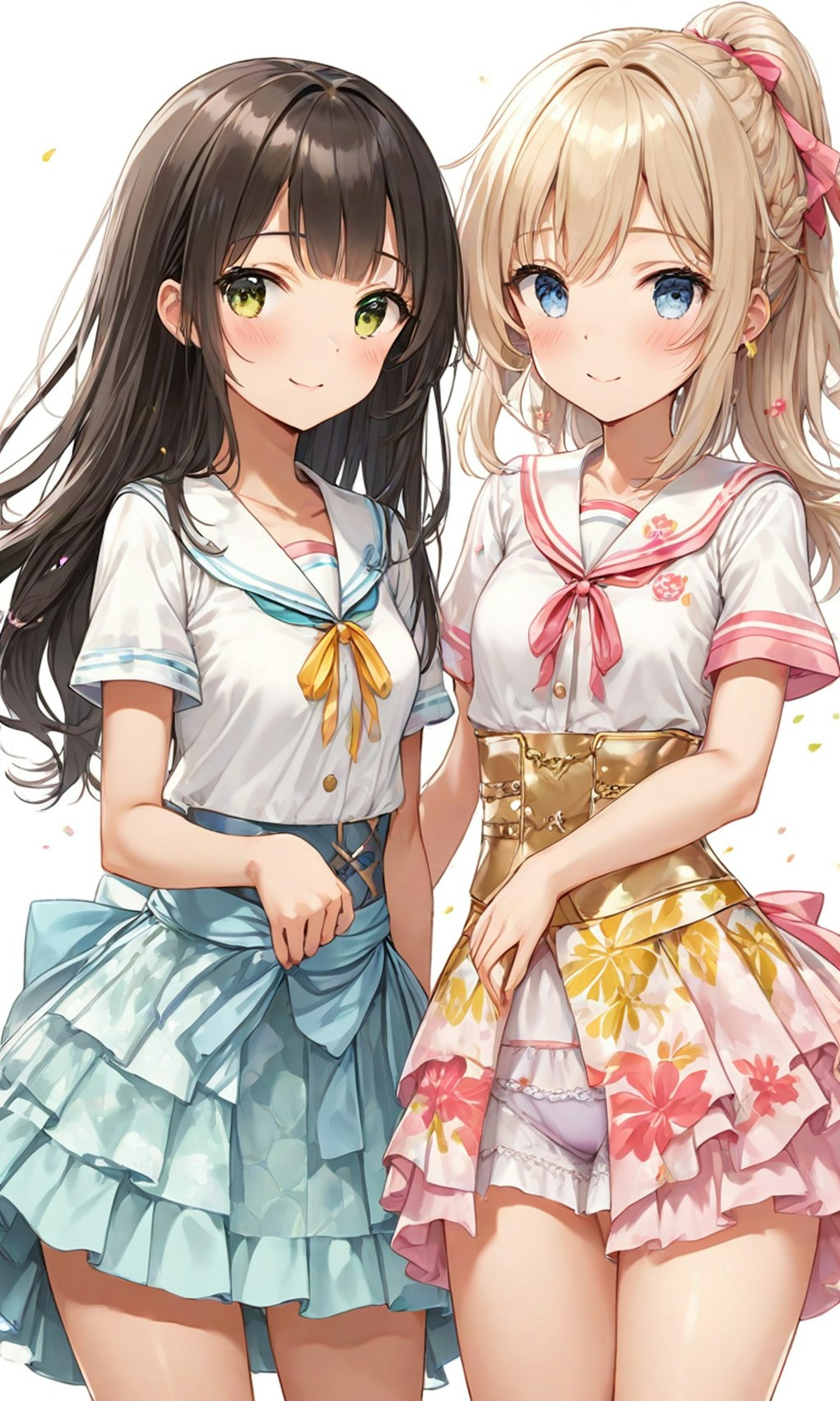 パンチラとセーラー服と女子高校生と