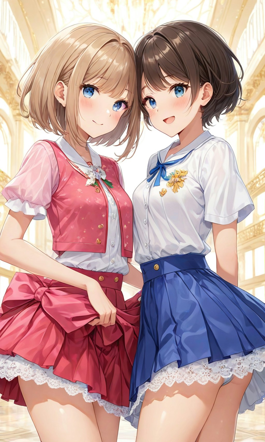 パンチラとセーラー服と女子高校生と