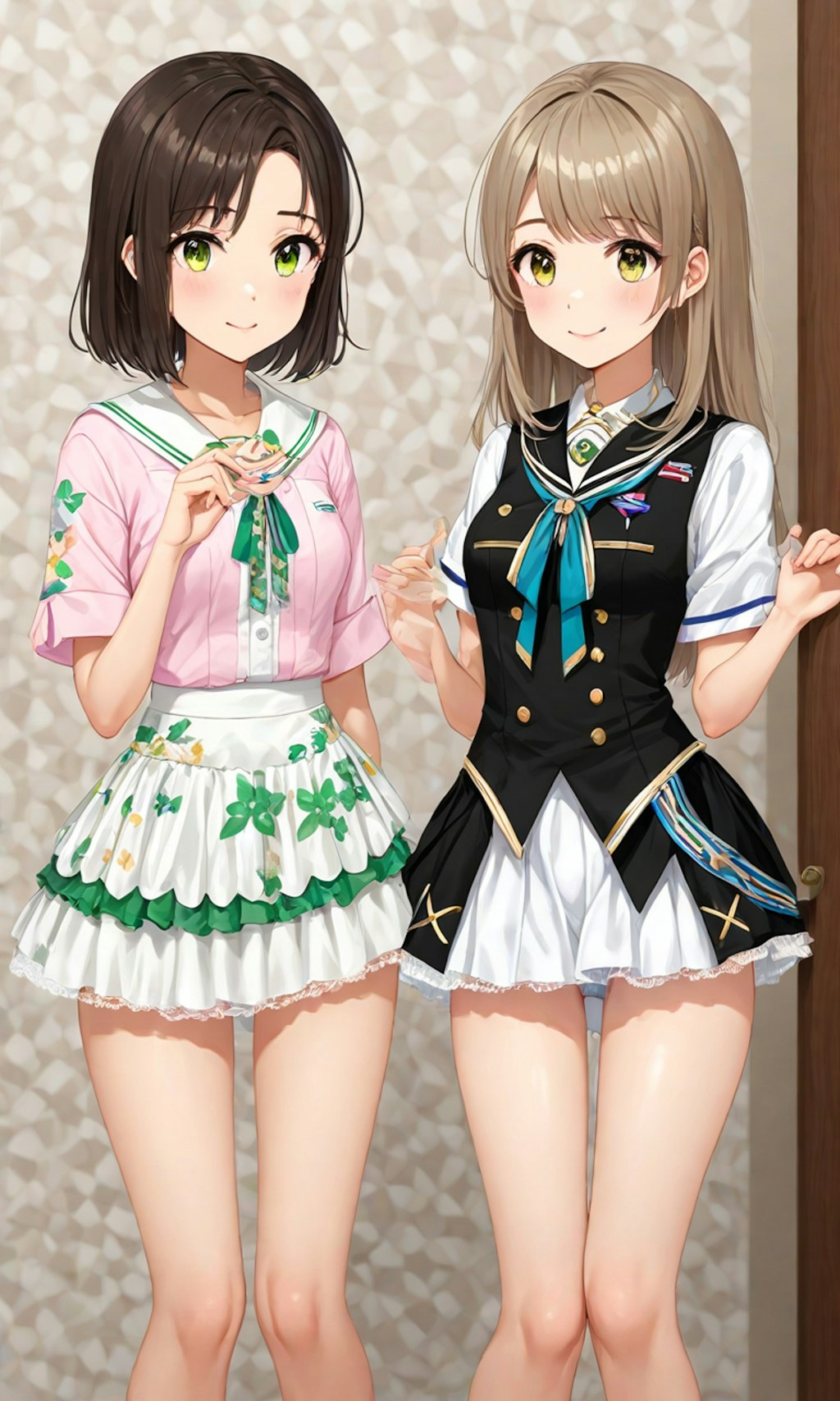 パンチラとセーラー服と女子高校生と