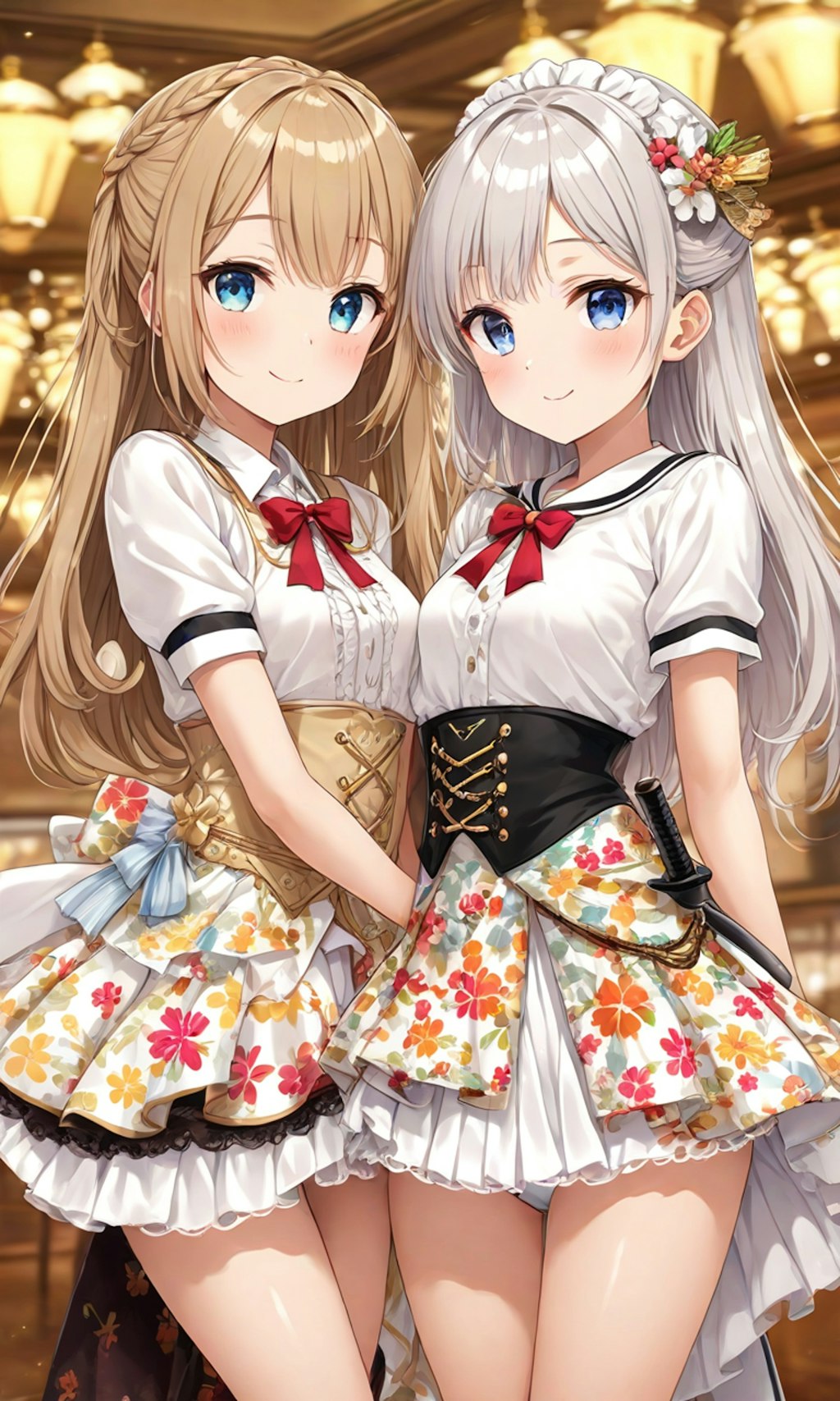 パンチラとセーラー服と女子高校生と