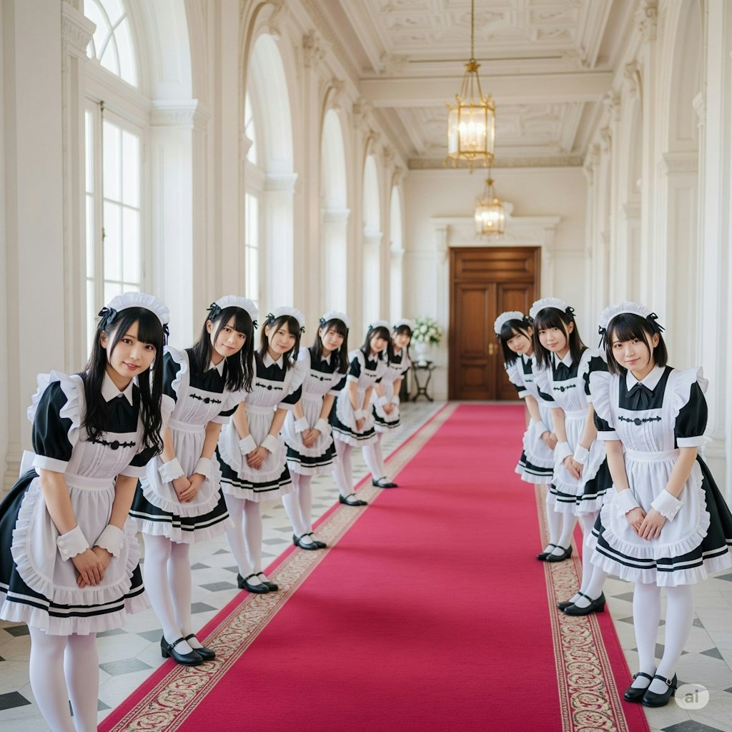部屋の前