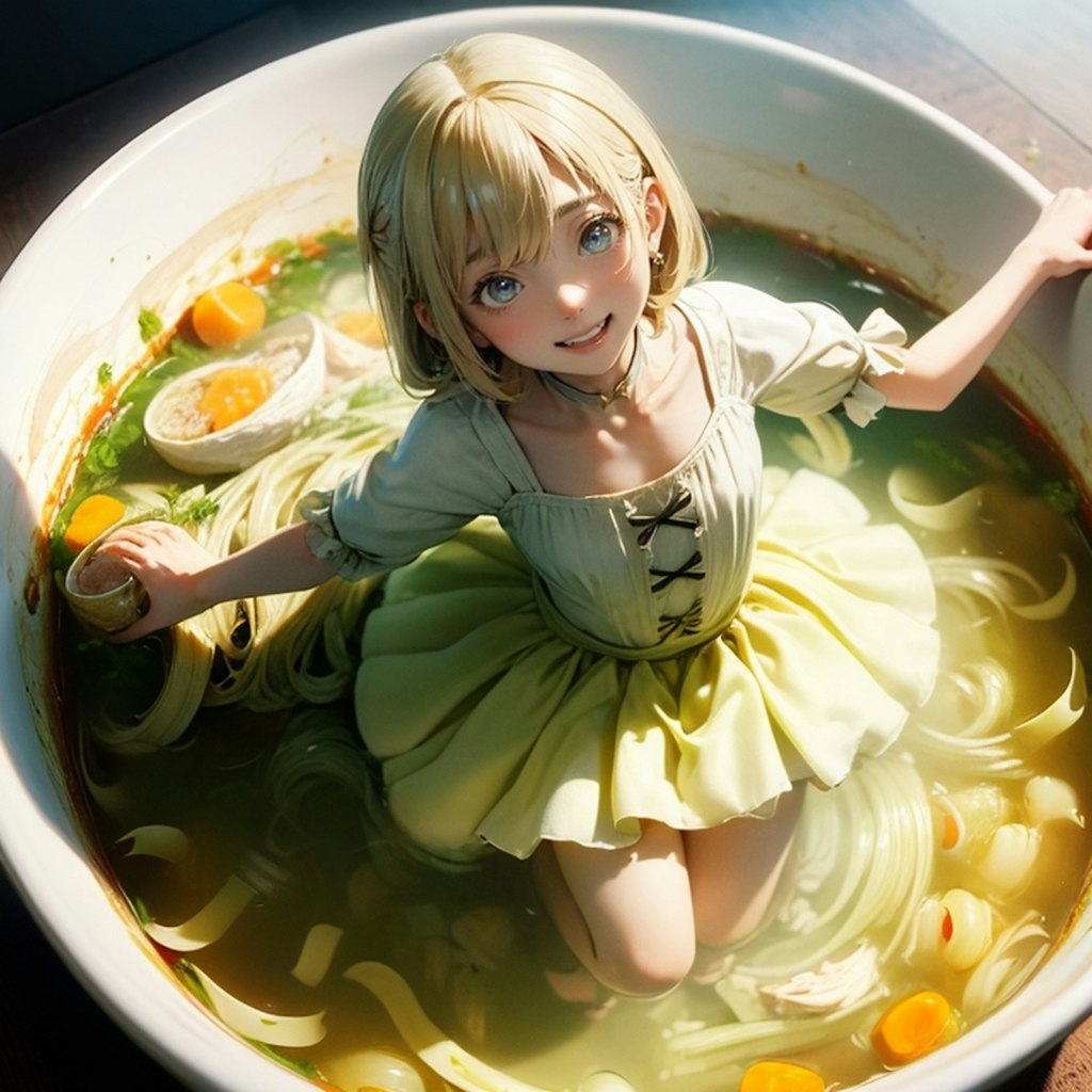 Chicken Noodle Soup Girl