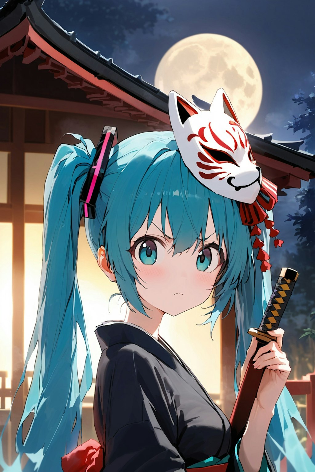 kitsune miku