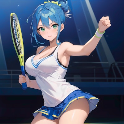 テニス淑女