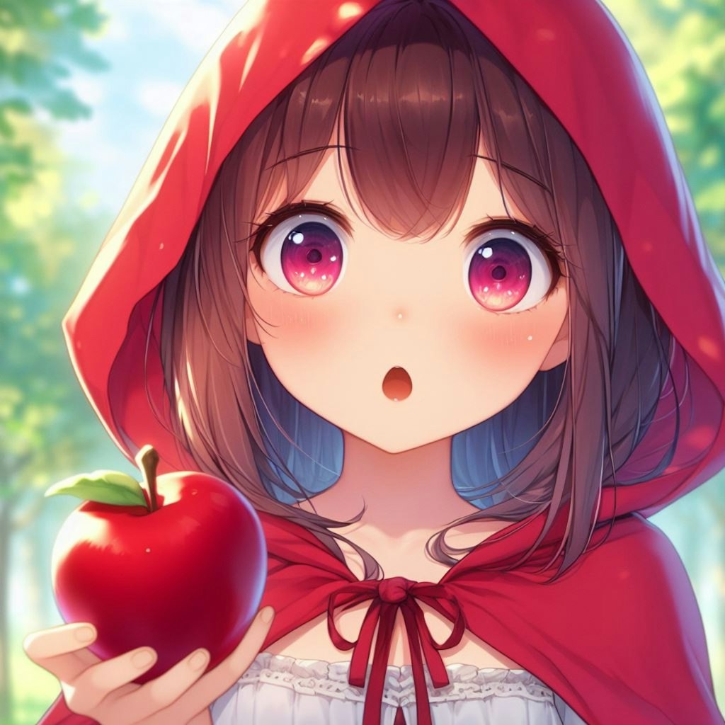 私、りんごは食べないよ？