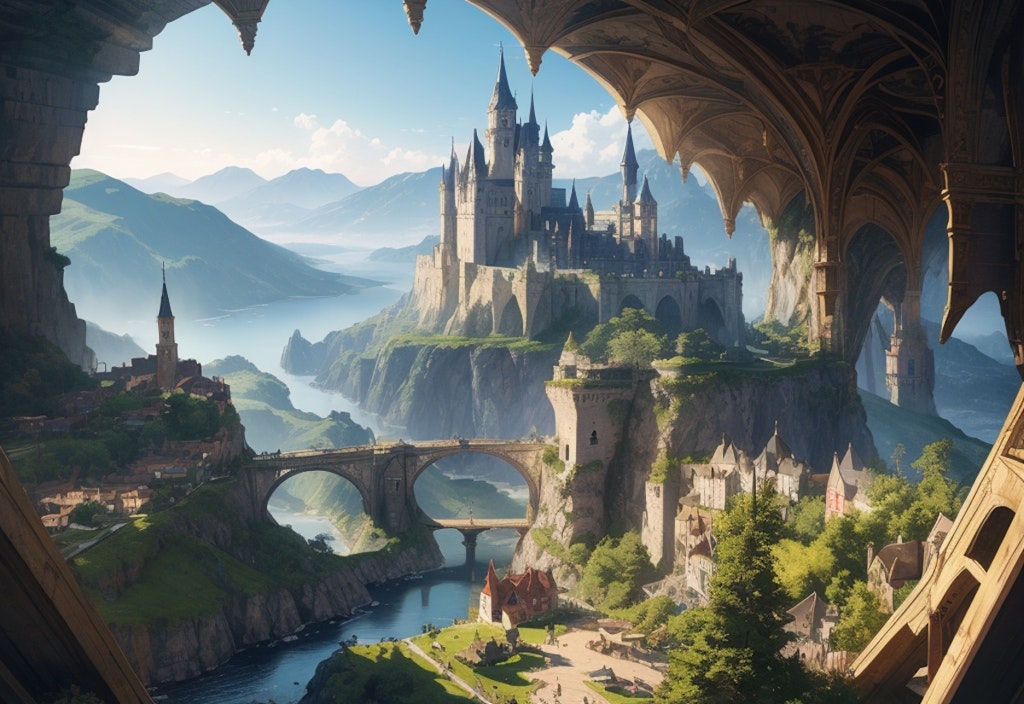 ファンタジーRPG定番の中世ヨーロッパ的なお城