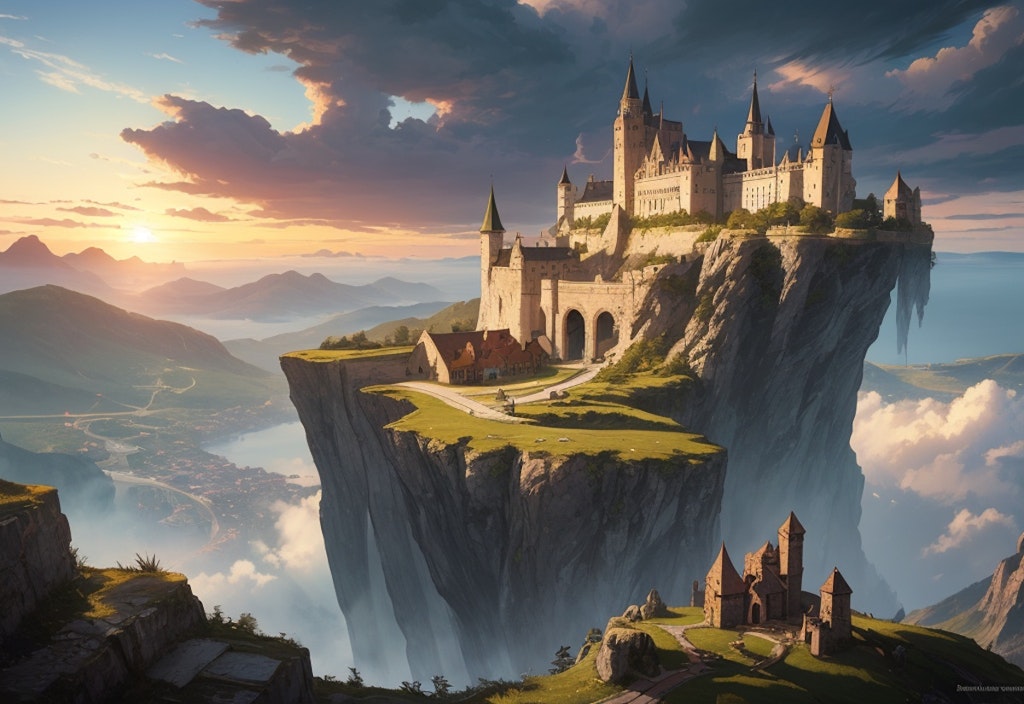 ファンタジーRPG定番の中世ヨーロッパ的なお城