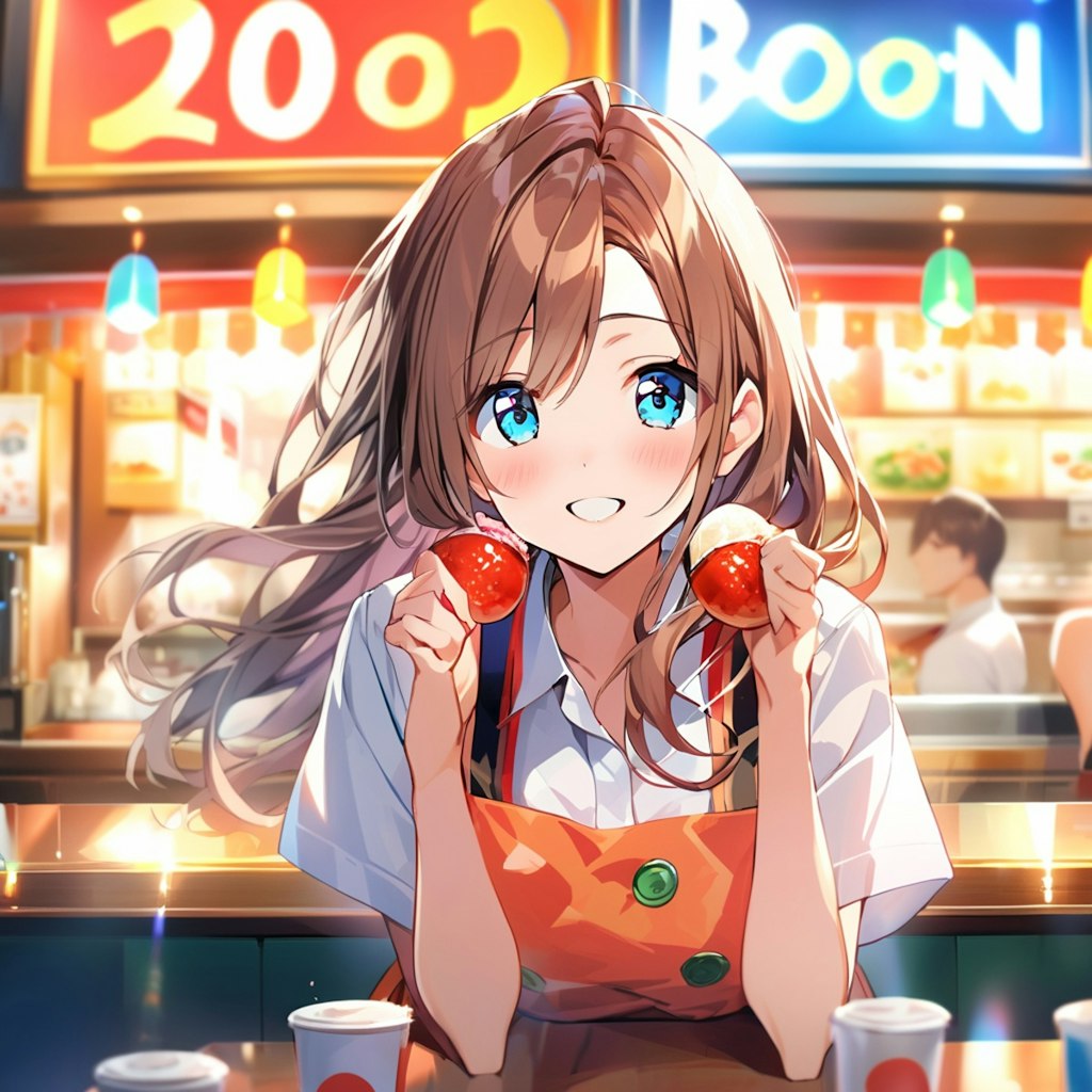 レストランの店員さん💕