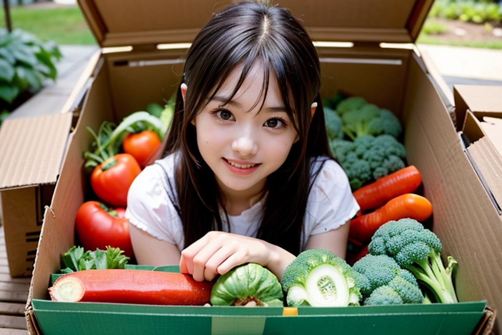 野菜農場の箱入り娘