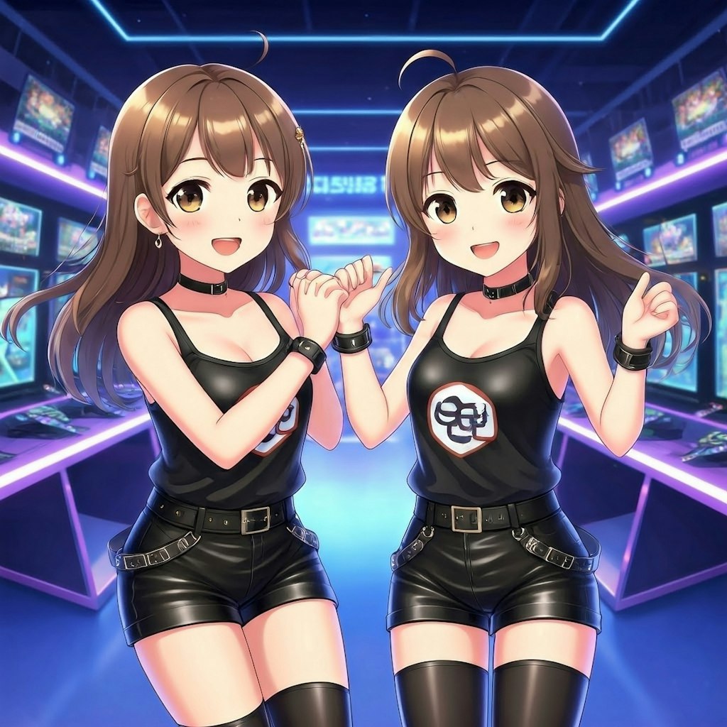 ピクセルちゃんとゲーセン