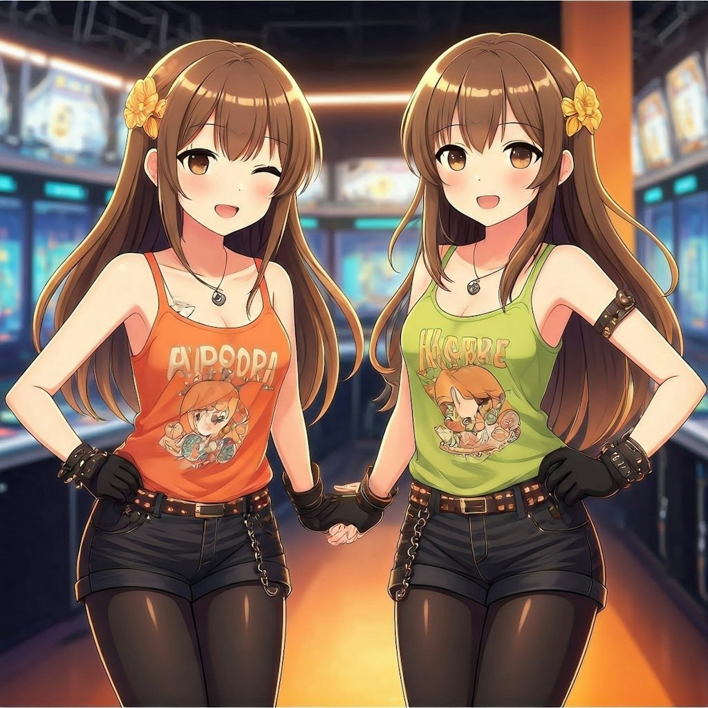ピクセルちゃんとゲーセン