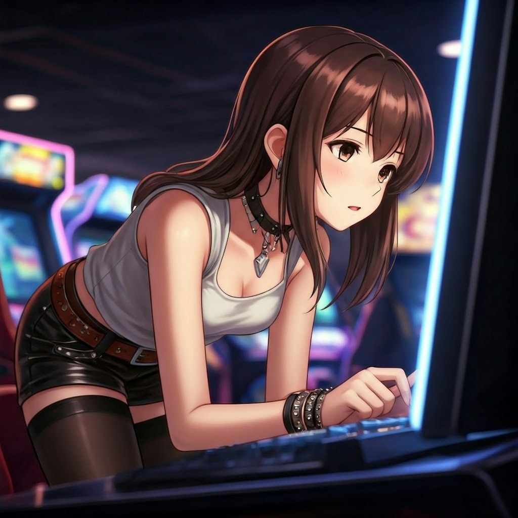 ピクセルちゃんとゲーセン