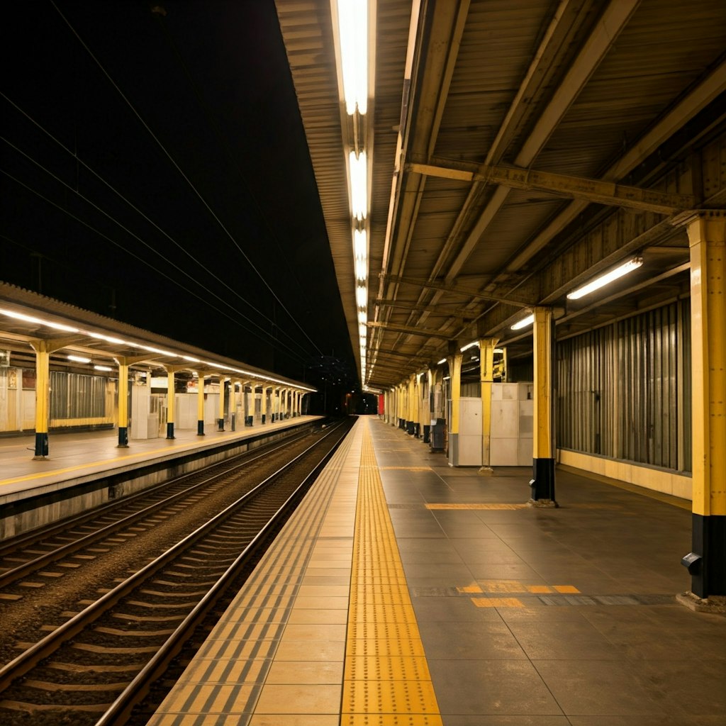 日本の駅風