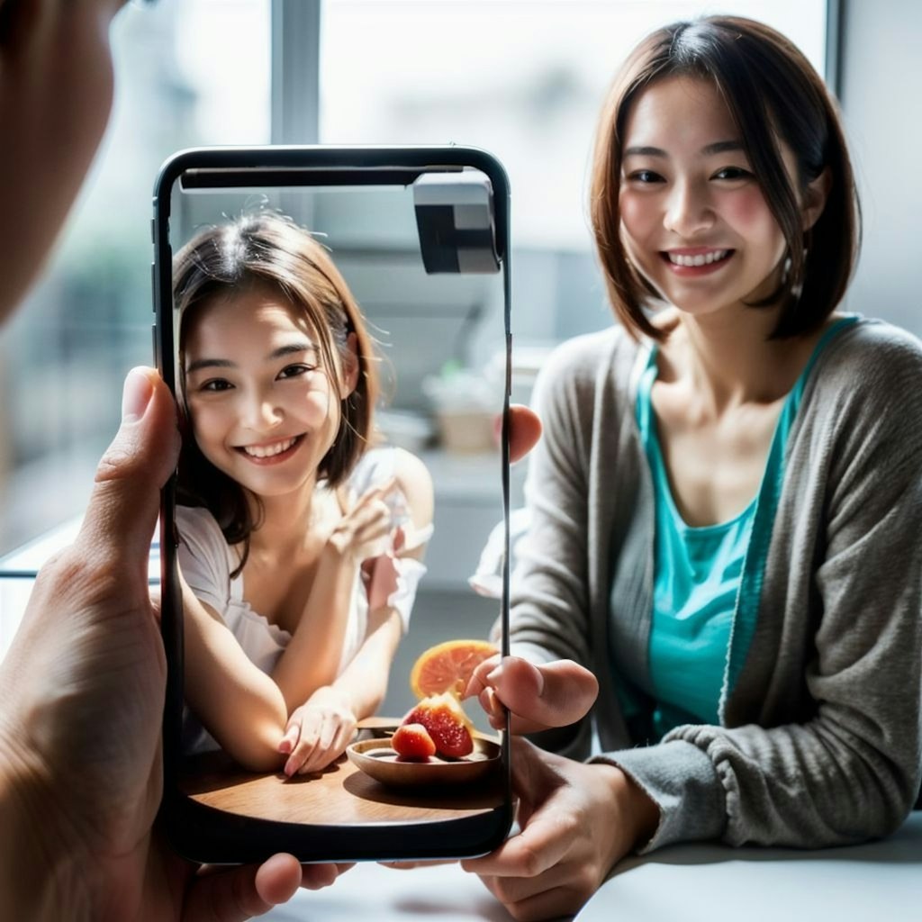 プライベートのぞき見スマホ　美女編