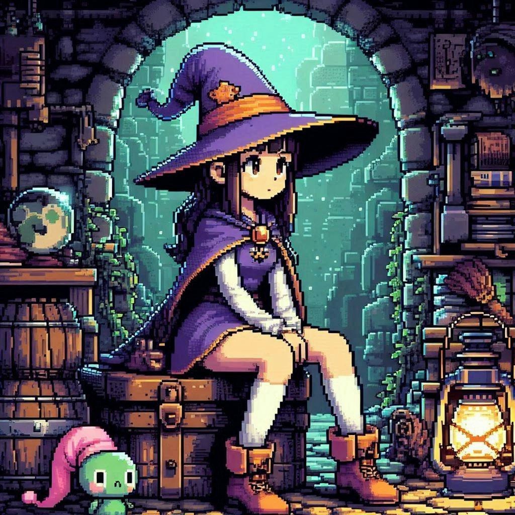 ２魔女宅ドット絵シリーズ