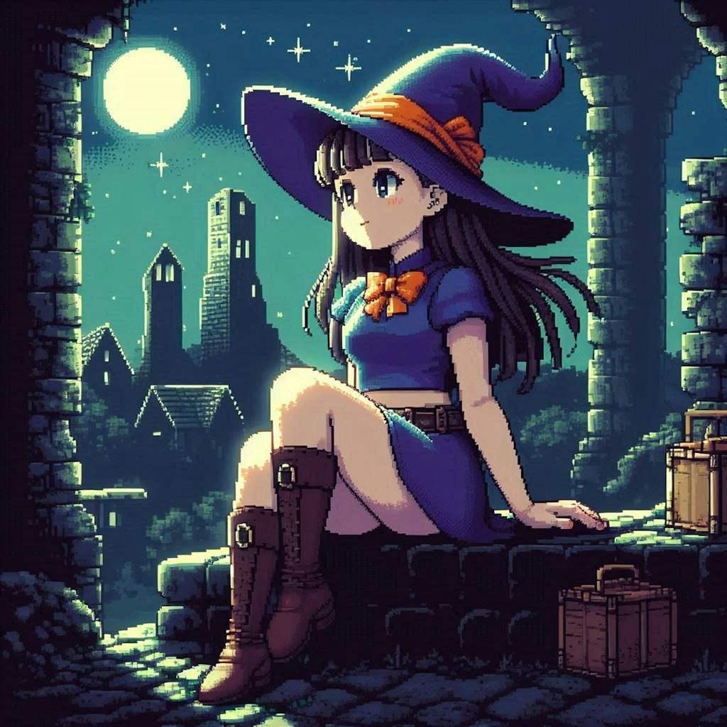 ２魔女宅ドット絵シリーズ