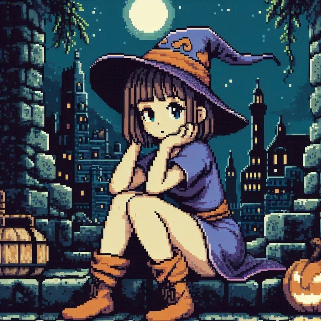 ２魔女宅ドット絵シリーズ