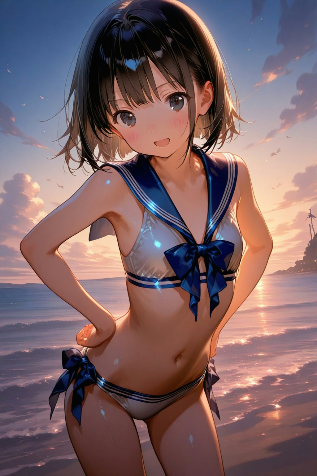 セーラー水着