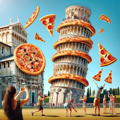 ピザの斜塔