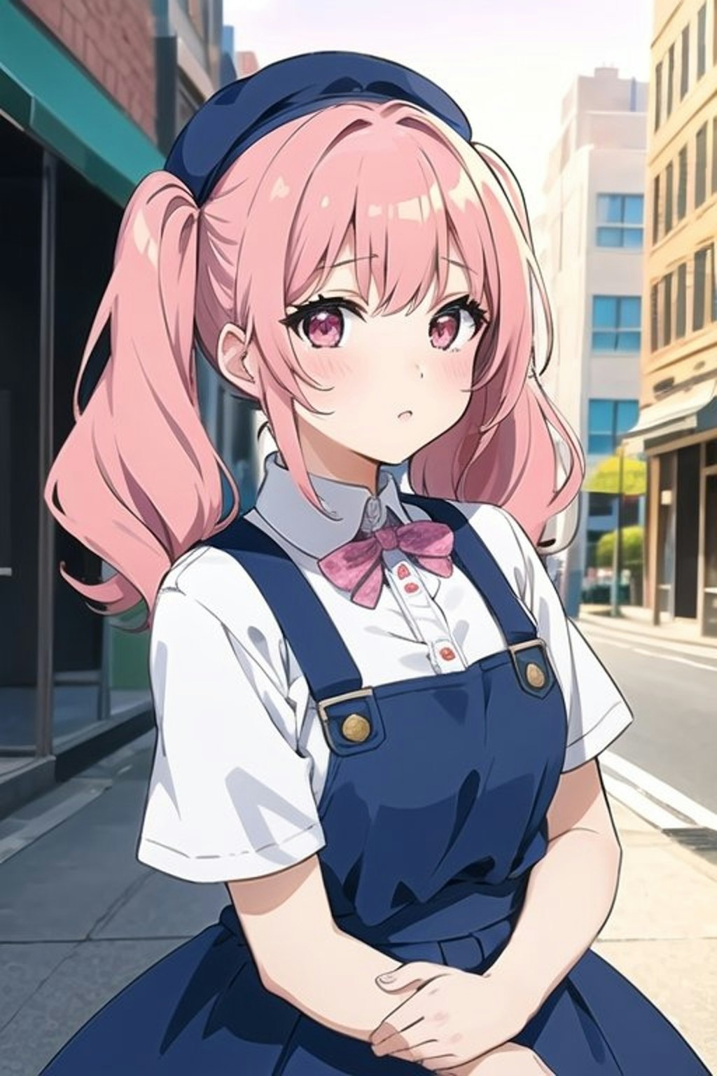 都会の美しき彼女