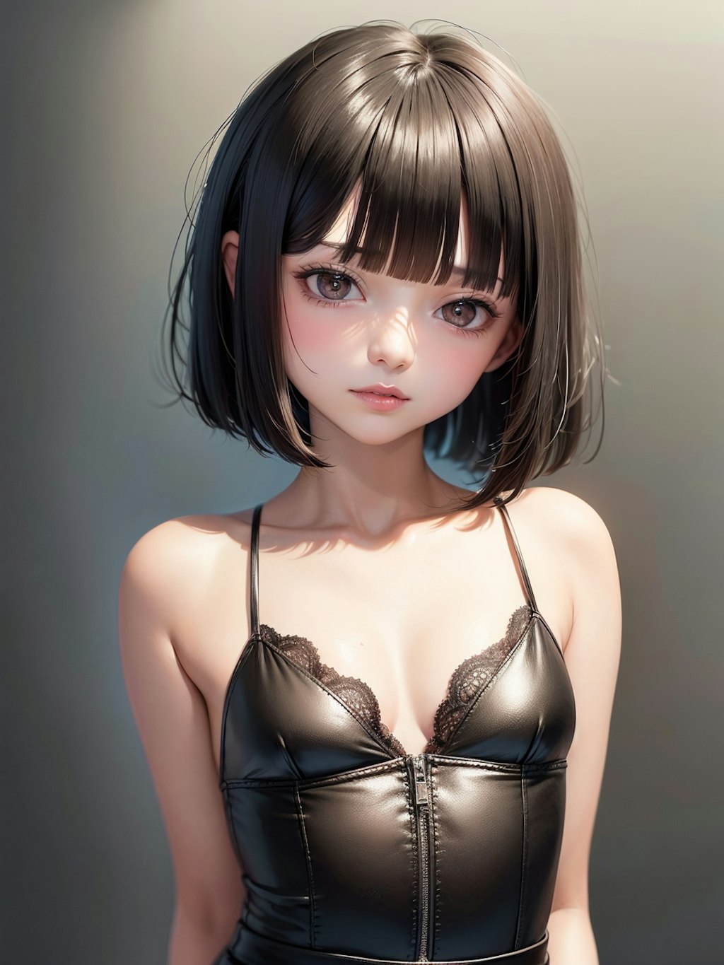 黒髪少女