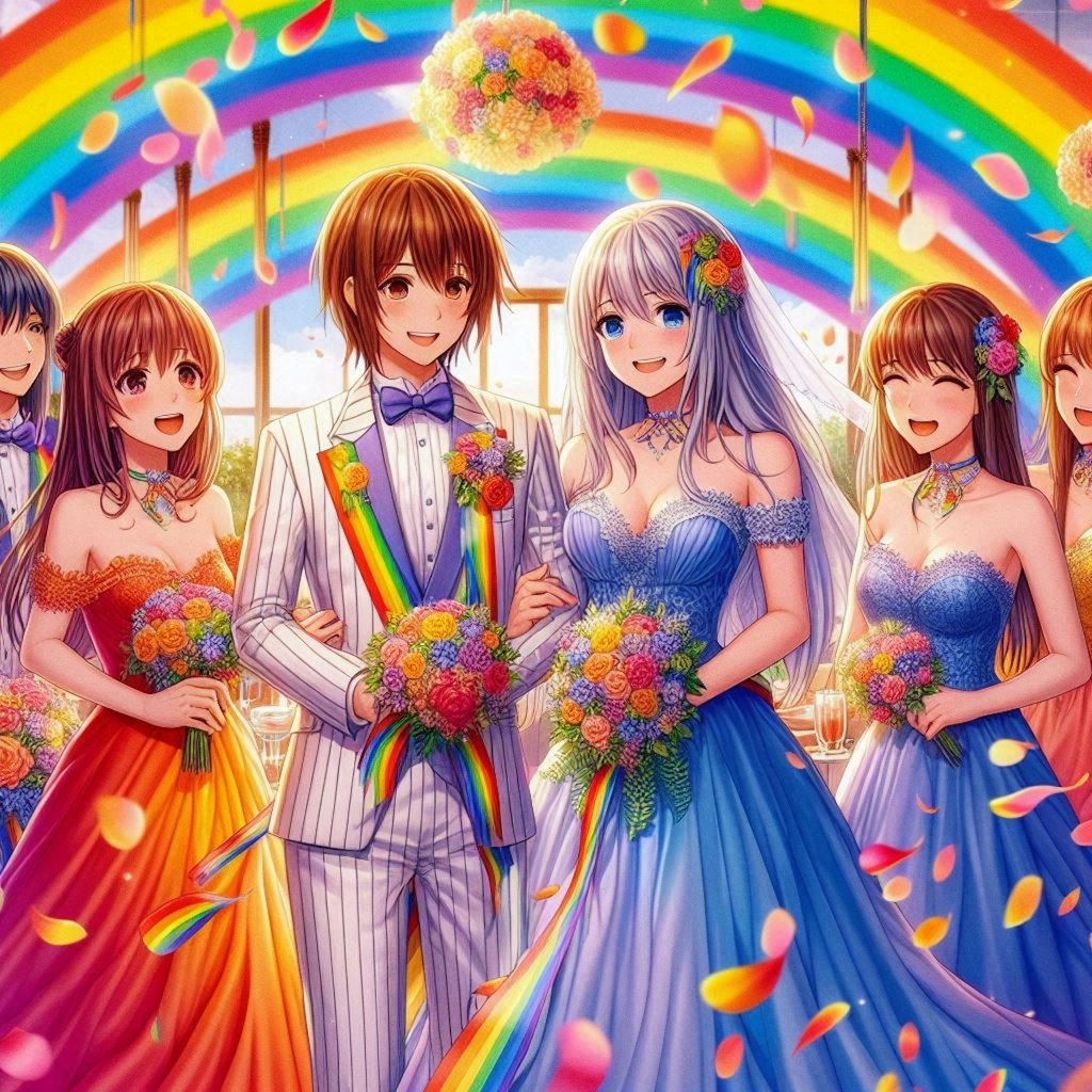 ニジ会パーティー🌈