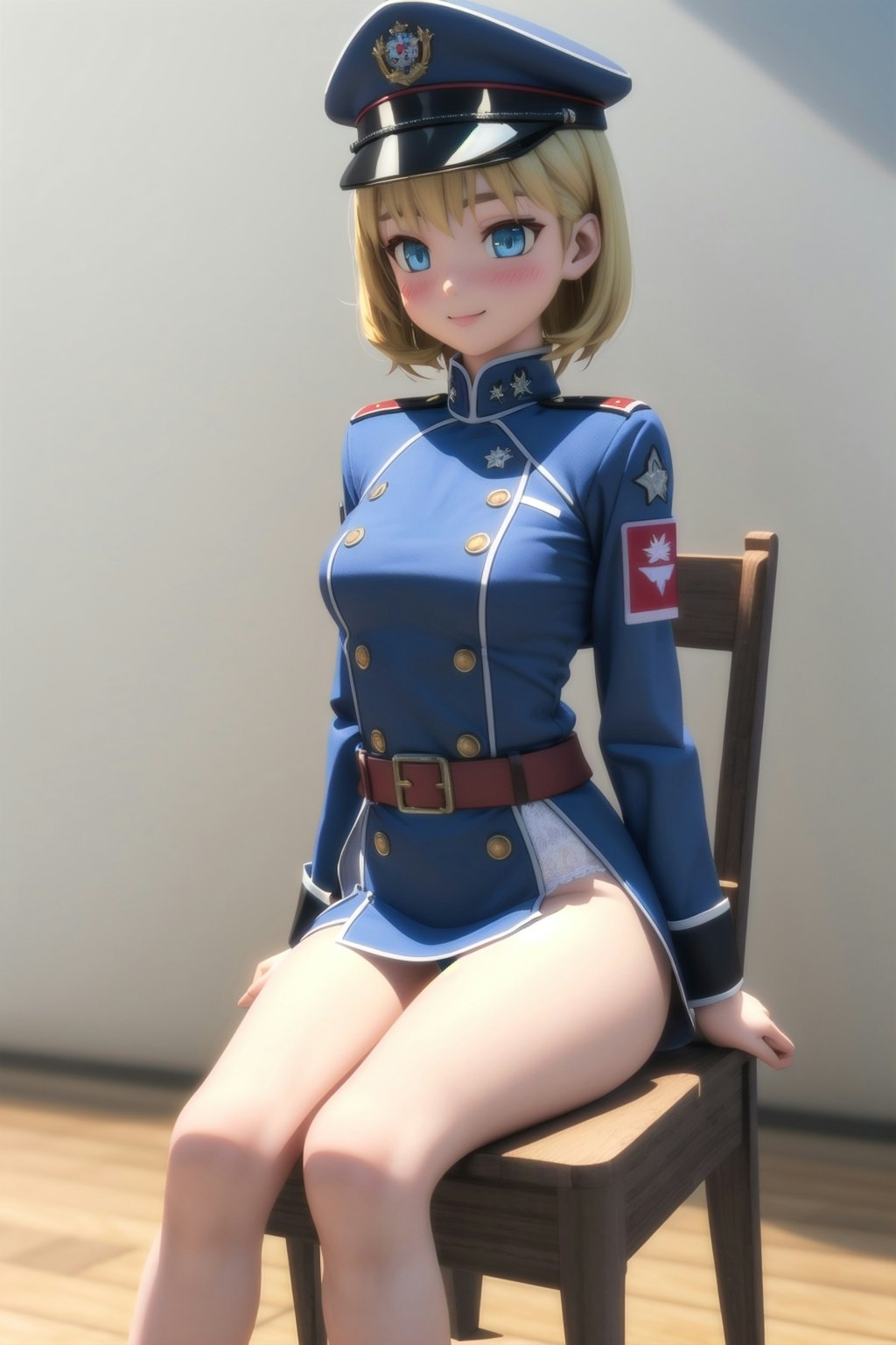 軍服少女