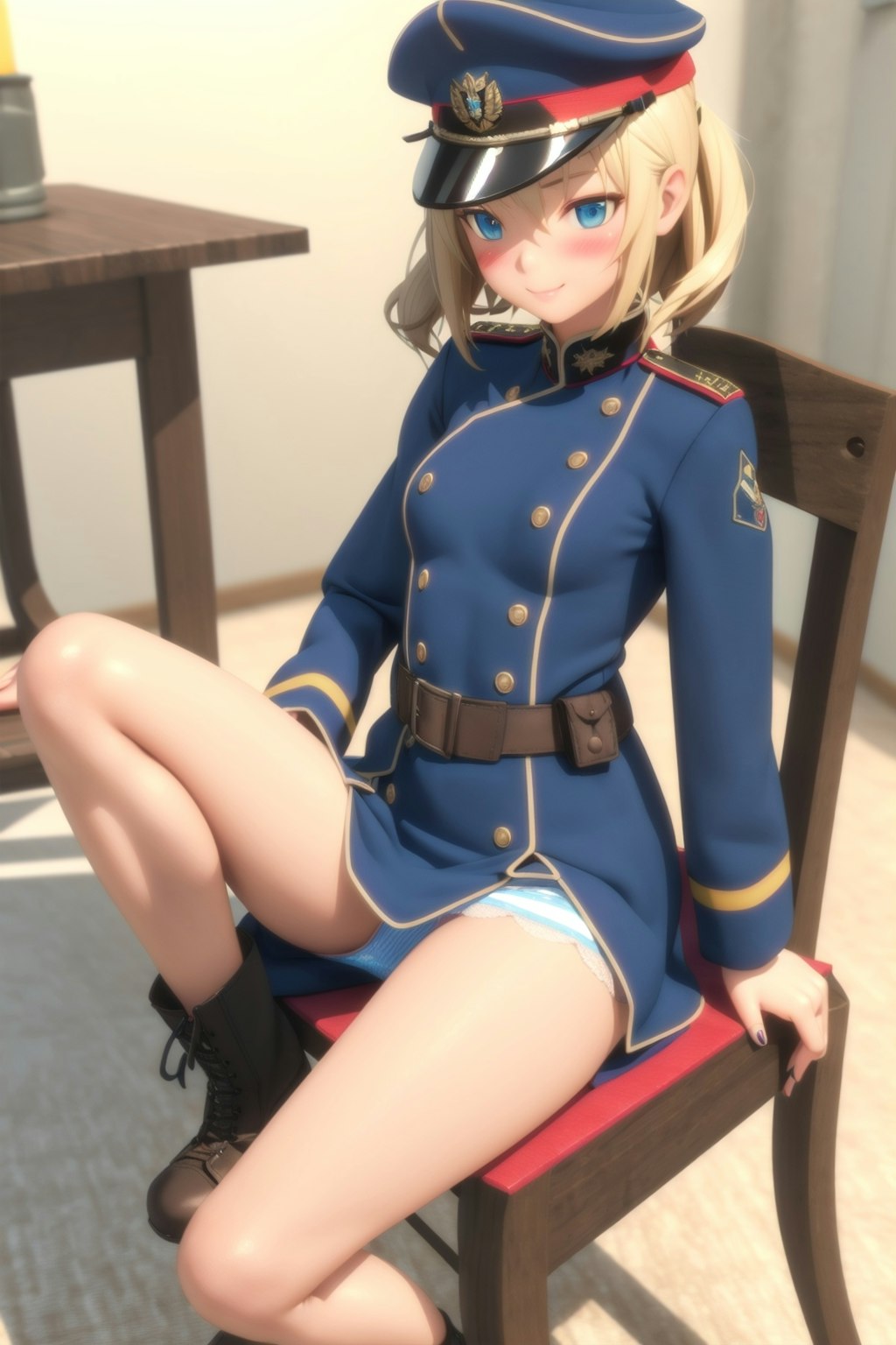 軍服少女