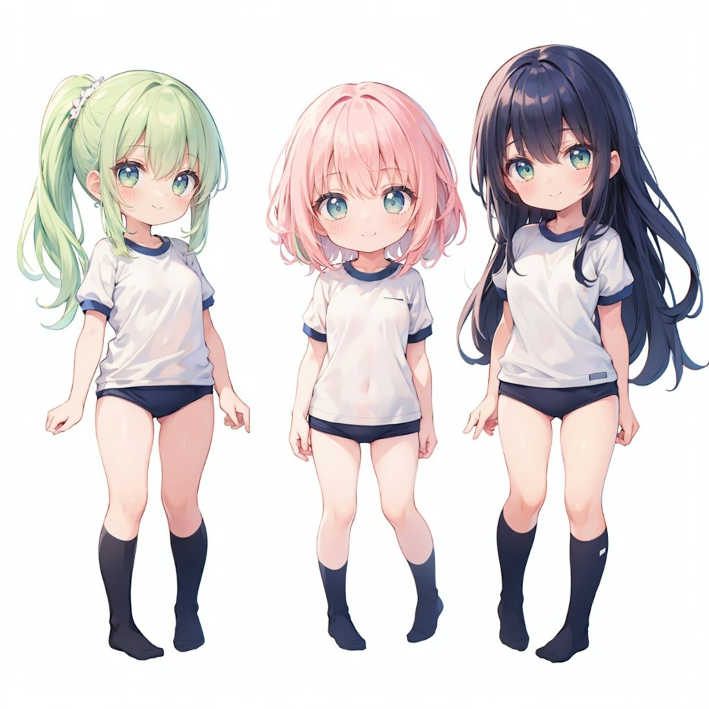 体操服ブルマ×3人組２