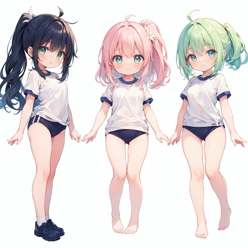 体操服ブルマ×3人組２