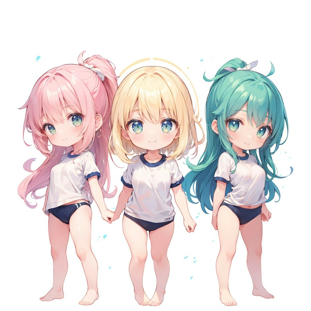 体操服ブルマ×3人組２