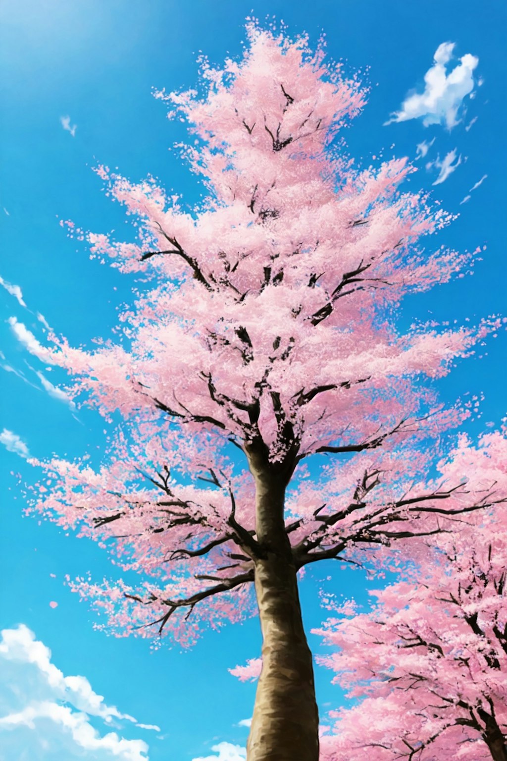 桜の樹を眺めていたら