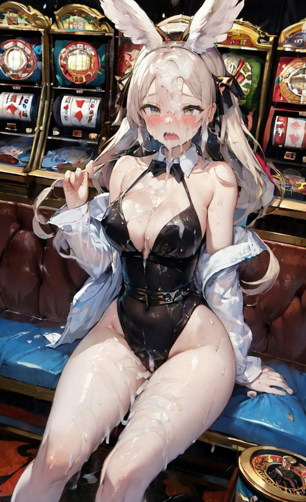 [12枚] Casino Tata8 Store No.4's bunny girls 夜の部（Casino Tata8の4-2）