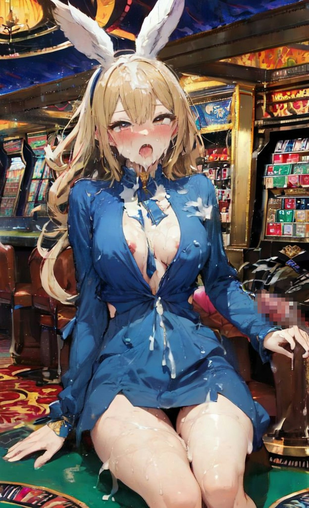 [12枚] Casino Tata8 Store No.4's bunny girls 夜の部（Casino Tata8の4-2）