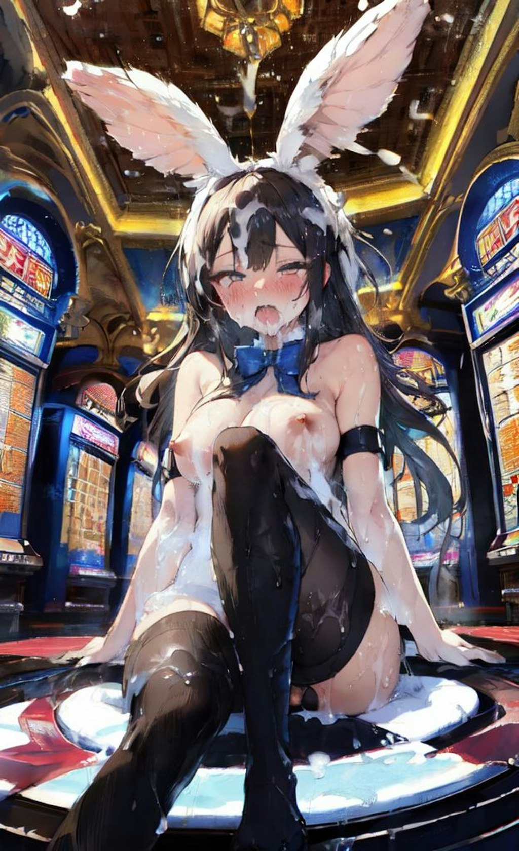 [12枚] Casino Tata8 Store No.4's bunny girls 夜の部（Casino Tata8の4-2）