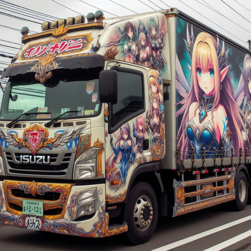 いすゞエルフ(痛車)