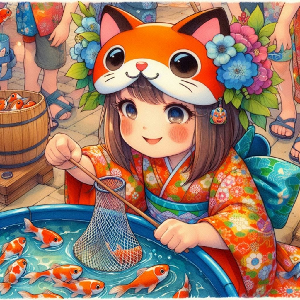 金魚すくい